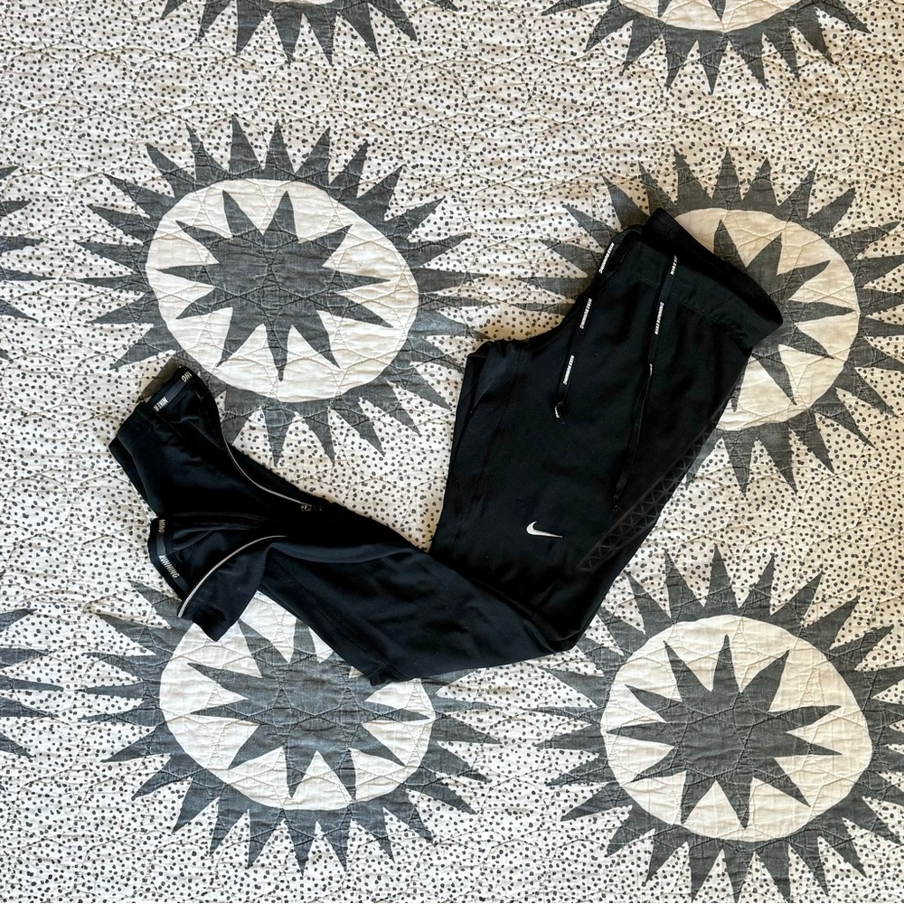 Black Nike Dri-Fit Running Tights